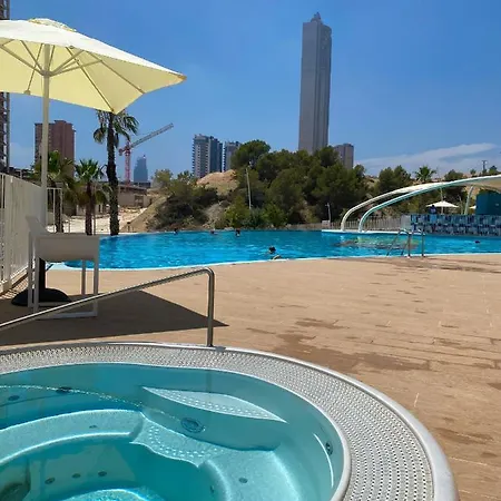 Sunset Waves Blue Sky Lejlighed Benidorm