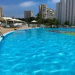 Sunset Waves Blue Sky بينايدورم