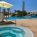 Sunset Waves Blue Sky شقة بينايدورم