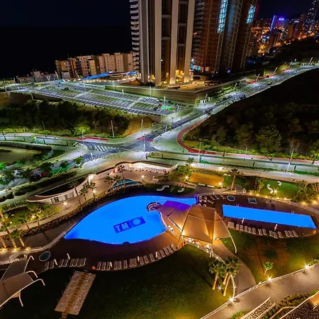 Sunset Waves Blue Sky * Benidorm